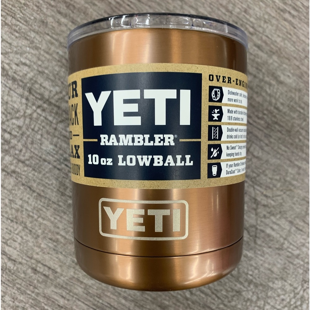 RARE Yeti Lowball 10oz Copper